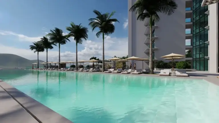 Appartement 2 chambres Aqua Resort à Cupecoy, investir à Sint Maarten avec 4U Real Estate