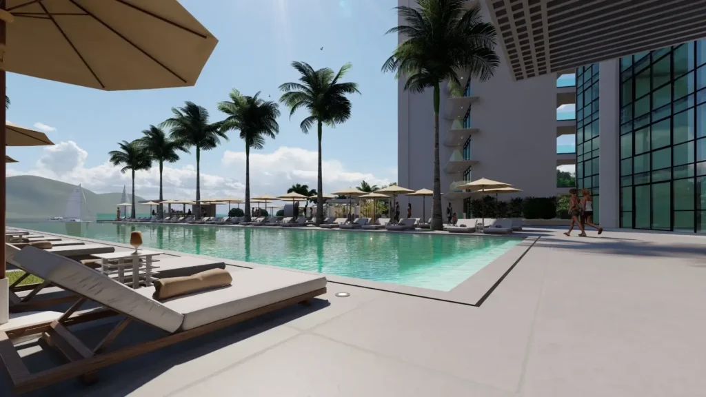 Appartement une chambre avec vue lagon a Aqua Resort, Cupecoy